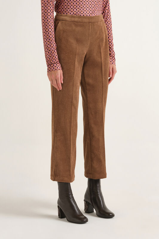 Maliparmi CORDUROY VELVET HOSE Camel JH747961060 Maliparmi CORDUROY VELVET HOSE Camel JH747961060