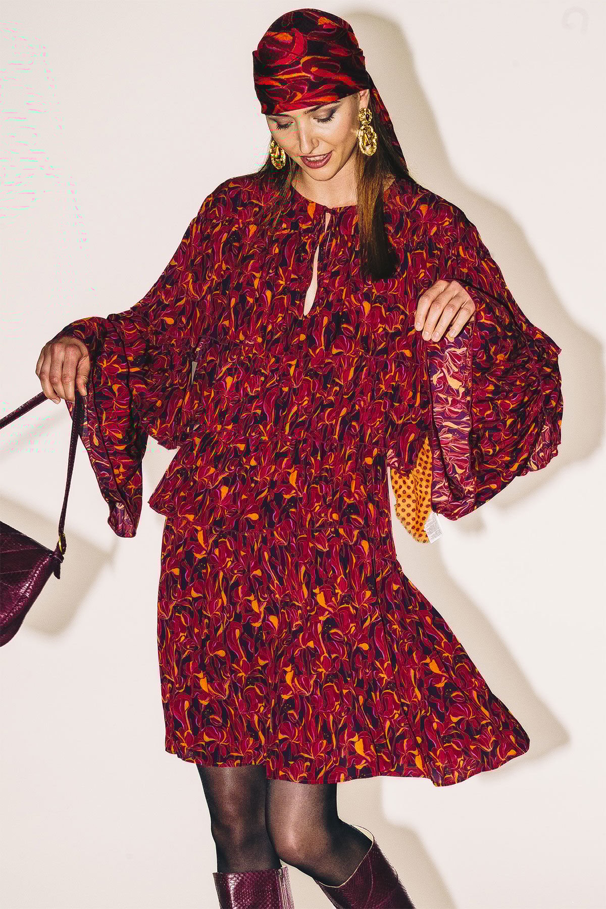 Maliparmi LILY'S BALLET KLEID Bordeaux JF668550653