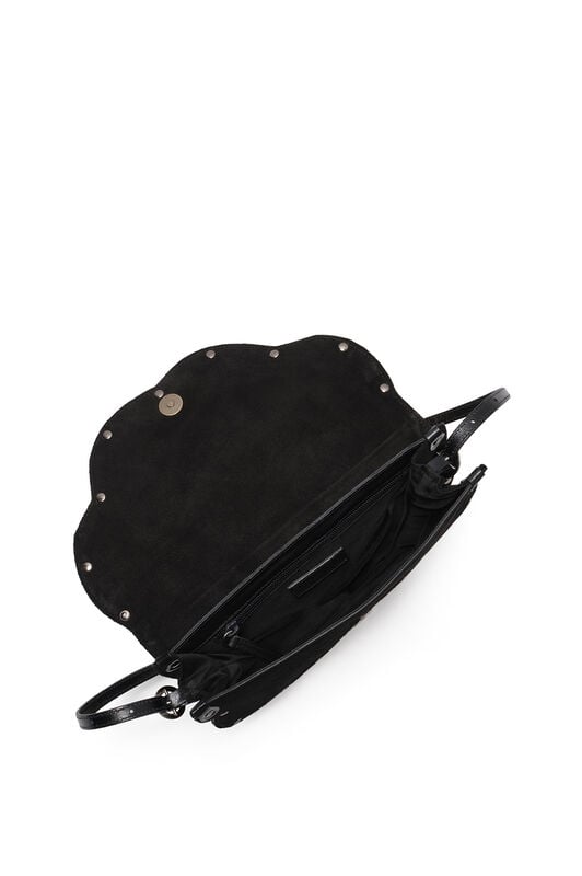 Maliparmi TRACOLLA PICCOLA LEATHER BLOOM Nero BB016301574 Maliparmi TRACOLLA PICCOLA LEATHER BLOOM Nero BB016301574
