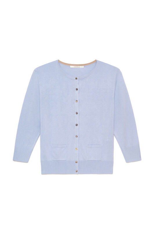 Malìparmi COLOURS OF THE WORLD CARDIGAN Bleu Clair JN218278074