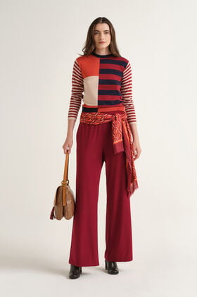 Maliparmi TECNO JERSEY HOSE Bordeaux JH803570226 Maliparmi TECNO JERSEY HOSE Bordeaux JH803570226