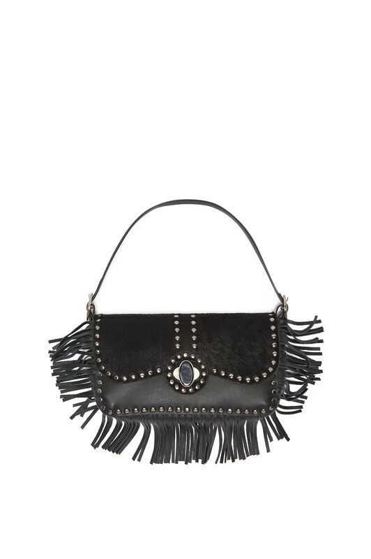 Maliparmi LEATHER REBEL BAGUETTE Black BT001203041