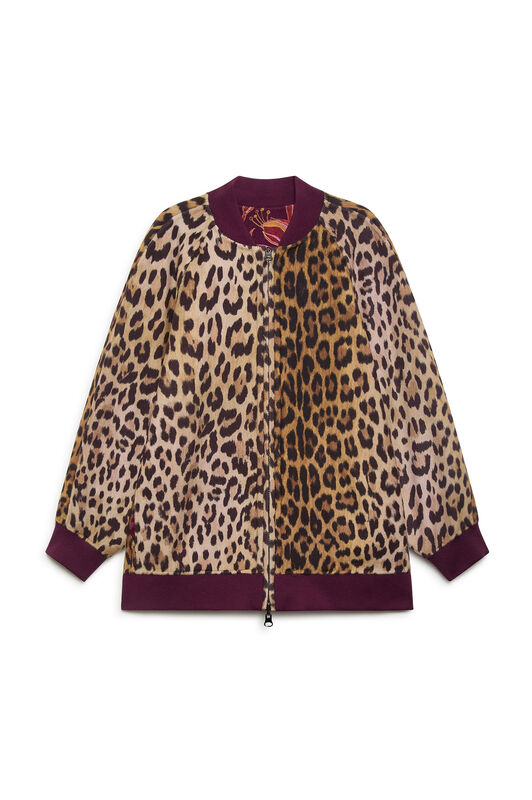 Maliparmi DOUBLE TROUBLE COAT Bordeaux JA534120292