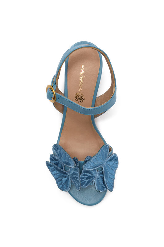 Malìparmi CHIC BUTTERFLY SANDAL Light Blue SA097407236 Malìparmi CHIC BUTTERFLY SANDAL Light Blue SA097407236