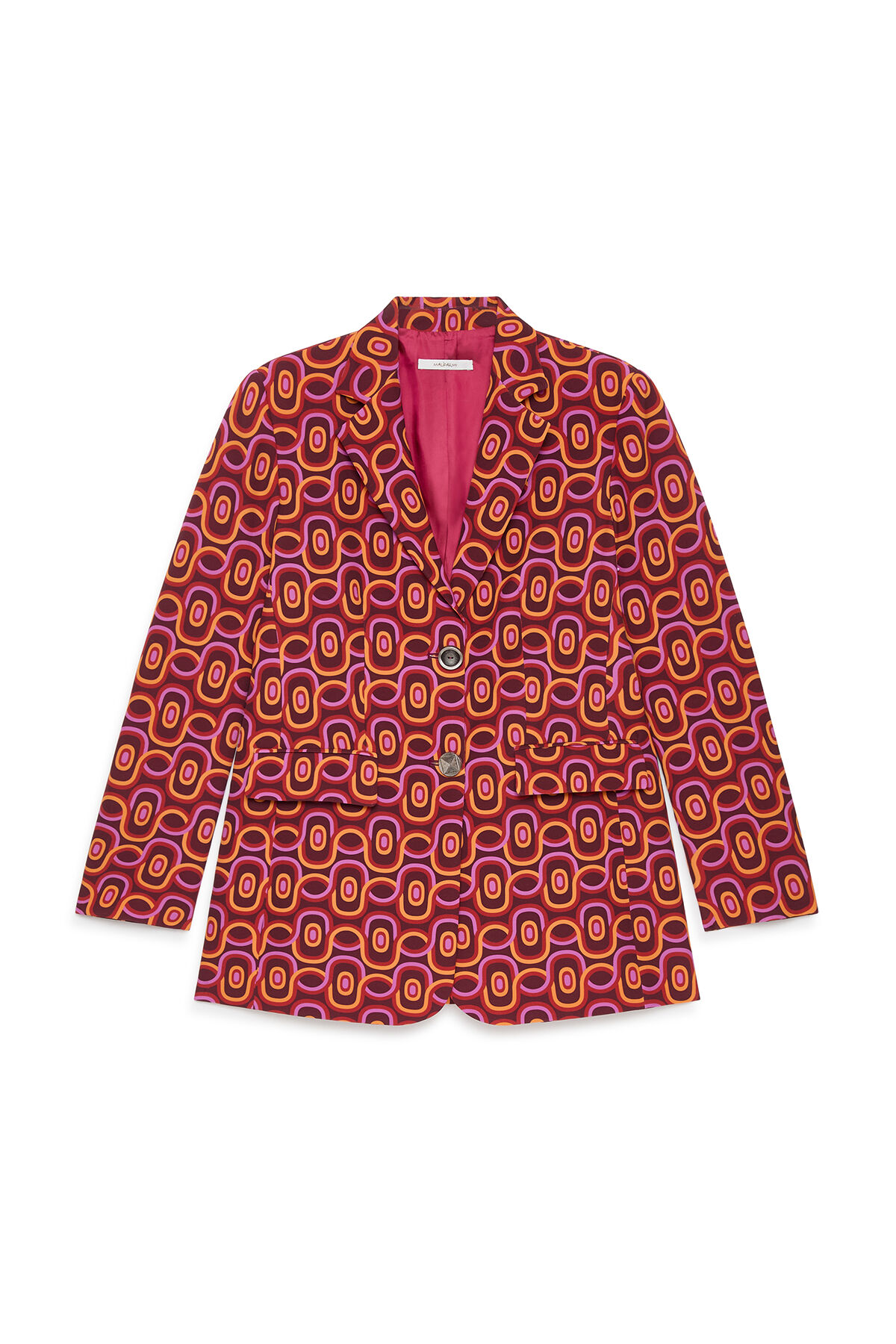 Maliparmi ROLLING CHAIN JACKET Dark Brown JD647960169