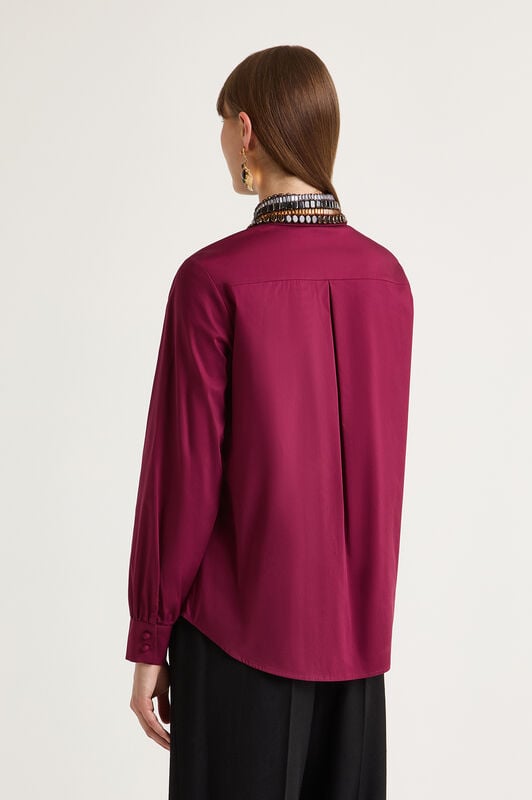 Maliparmi SPARKLE POPELINE SHIRT Must JM556415214 Maliparmi SPARKLE POPELINE SHIRT Must JM556415214