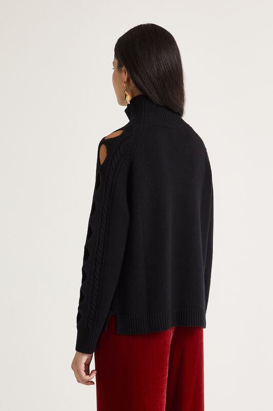 Maliparmi JEWEL WOOL KNITWEAR Black JQ510678201