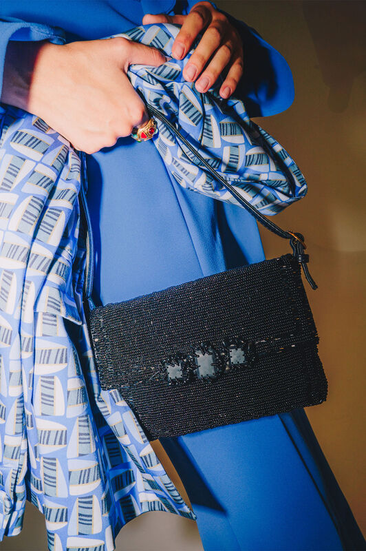 Maliparmi BORSA PICCOLA A SPALLA ICONIC BEADS Nero BF000591242 Maliparmi BORSA PICCOLA A SPALLA ICONIC BEADS Nero BF000591242