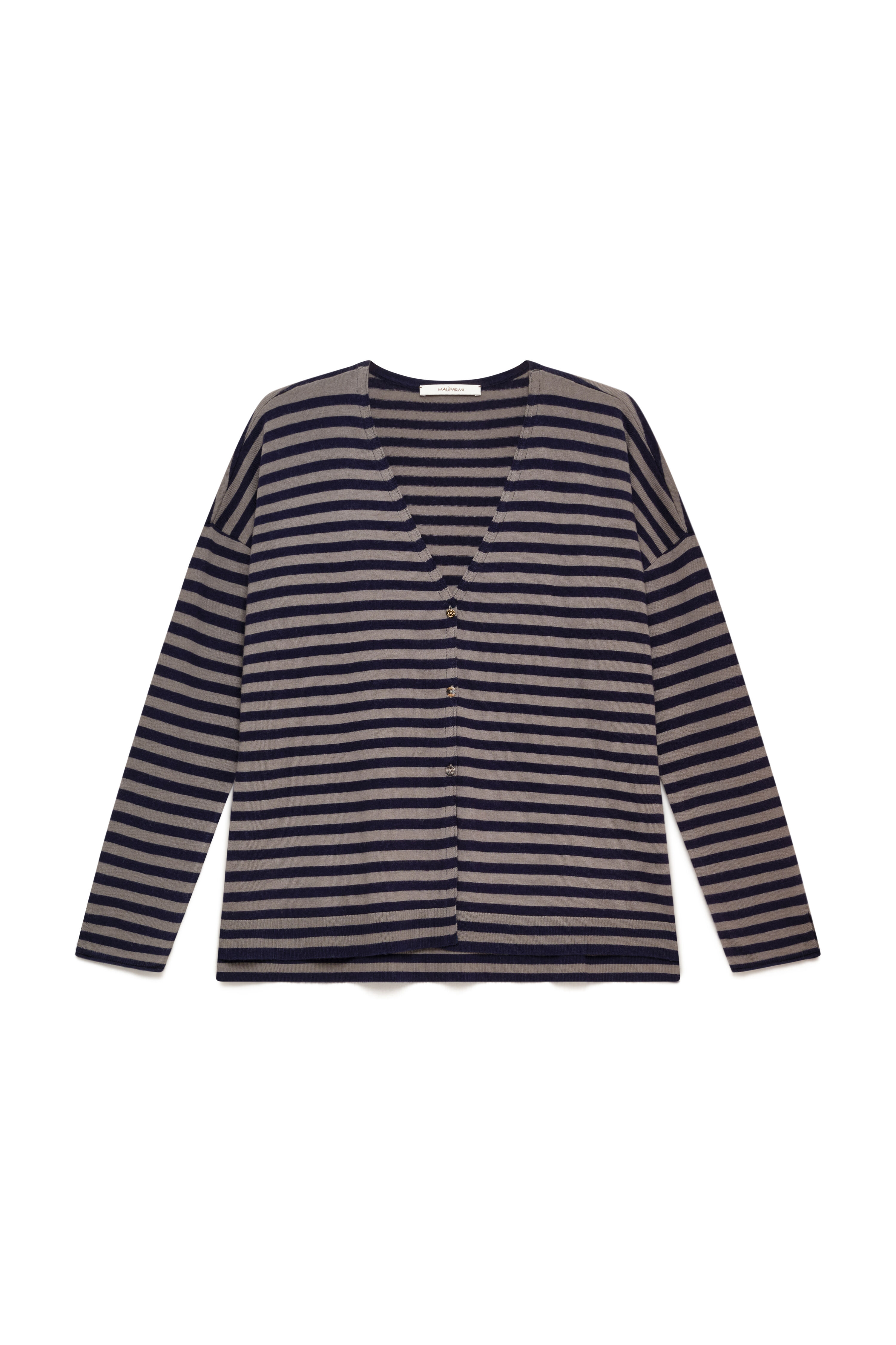 Maliparmi CARDIGAN SOFT TOUCH Blu JN371270538 Maliparmi CARDIGAN SOFT TOUCH Blu JN371270538