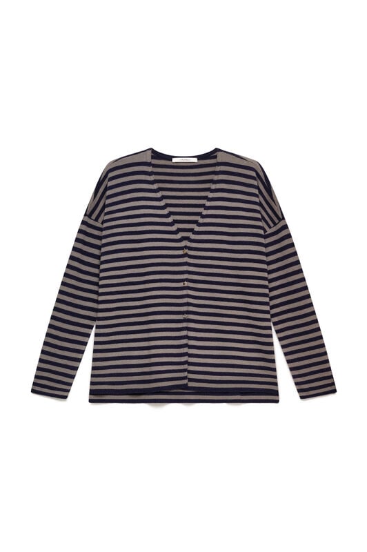 Maliparmi CARDIGAN SOFT TOUCH Blu JN371270538 Maliparmi CARDIGAN SOFT TOUCH Blu JN371270538