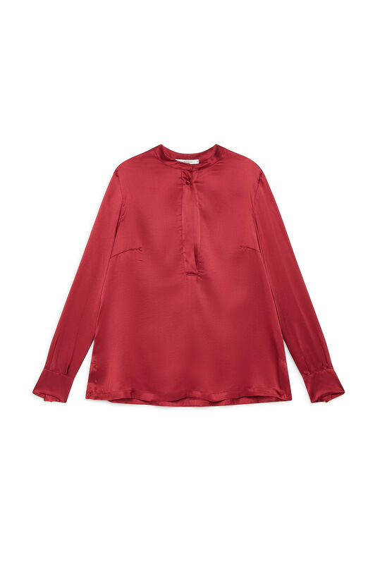 Maliparmi SILK SATIN HEMD Bordeaux JM557131021