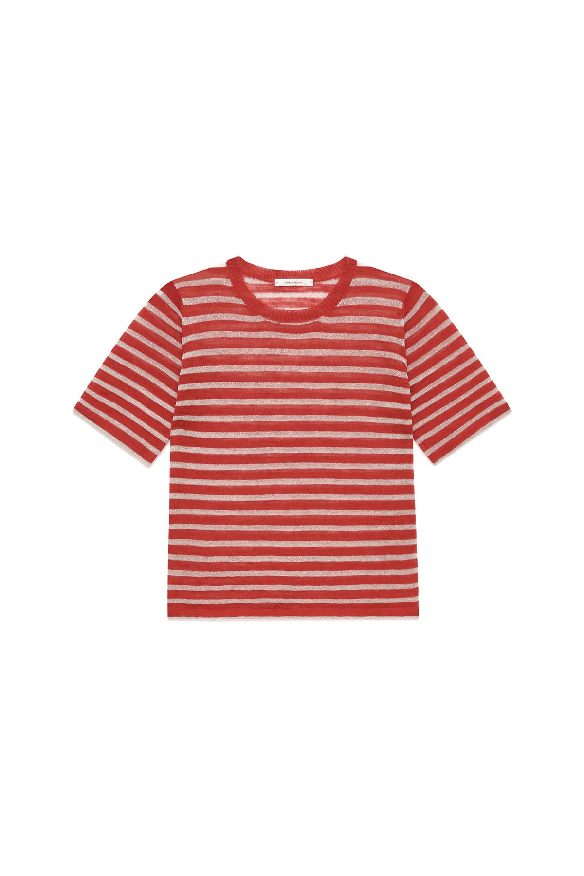 Malìparmi SUMMER LINEN T-SHIRT Rouge JK028278148