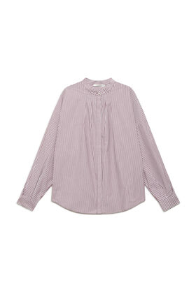 Maliparmi POP STRIPES HEMD Bordeaux JM556715212