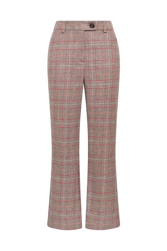 Maliparmi CHROMATIC CHECK PANTALÓN Rosa JH808120299 Maliparmi CHROMATIC CHECK PANTALÓN Rosa JH808120299