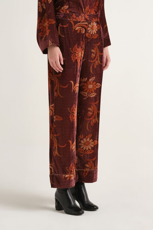 Maliparmi COLLECTION PRINT TROUSER Orange JH808961058 Maliparmi COLLECTION PRINT TROUSER Orange JH808961058