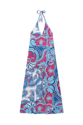 Malìparmi ABITO HIPPIE LOTUS Azzurro JF671170671