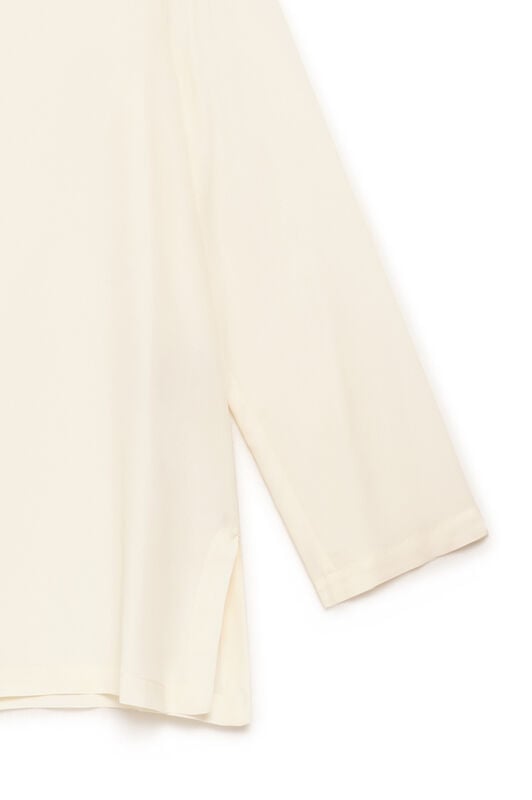 Maliparmi FLUID CREPE CHEMISE Blanc Cassé JM406050672 Maliparmi FLUID CREPE CHEMISE Blanc Cassé JM406050672
