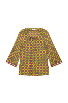 Malìparmi FLORAL SPIN SHIRT Yellow JM559215215