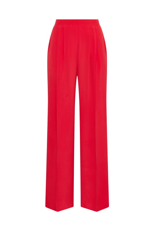 Malìparmi FLUID CREPE TROUSERS Coral JH806250672 Malìparmi FLUID CREPE TROUSERS Coral JH806250672