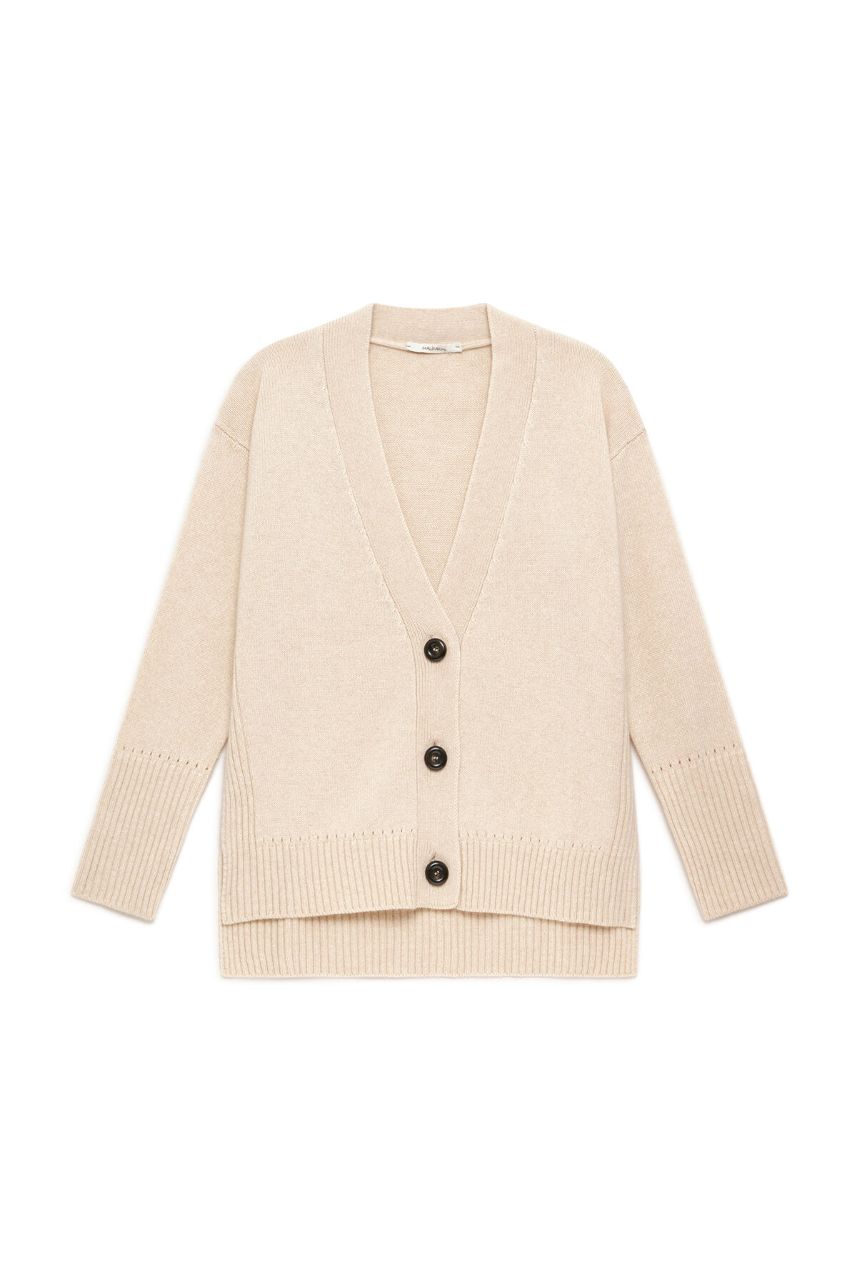 Maliparmi CASHMERE MERINOS CARDIGAN Dew White JN371674315 Maliparmi CASHMERE MERINOS CARDIGAN Dew White JN371674315