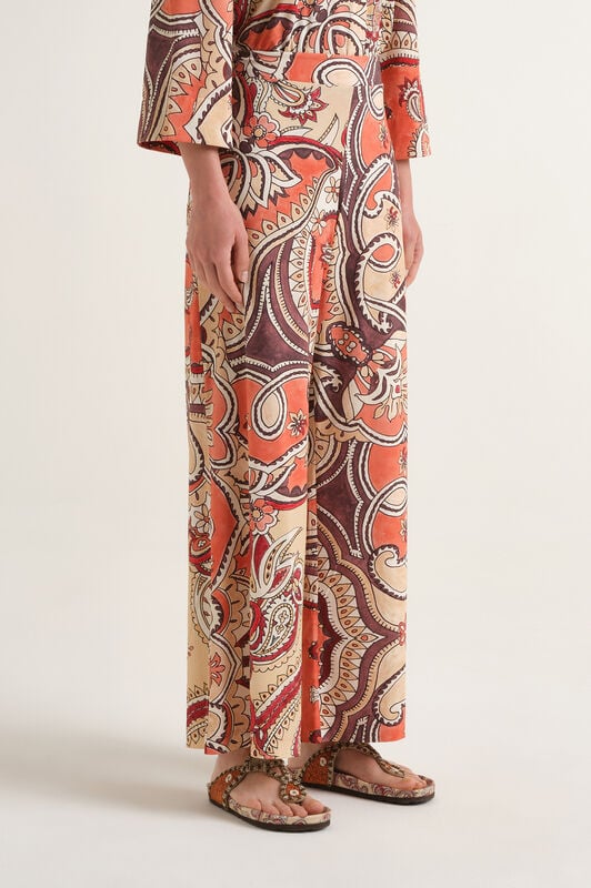 Malìparmi HIPPIE LOTUS TROUSERS Salmon JH805370671