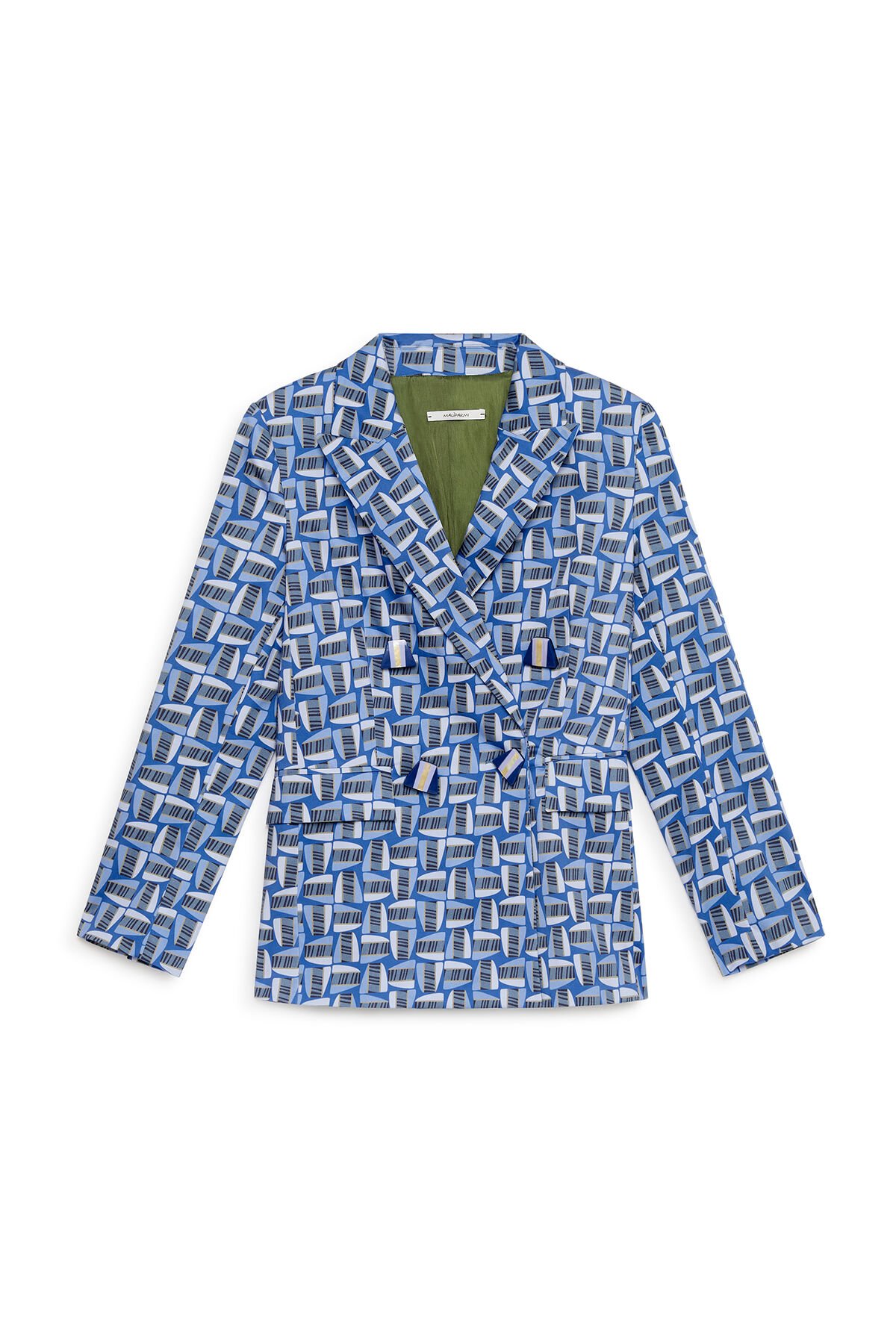 Maliparmi MALI STONES JACKET Blue JD647014117 Maliparmi MALI STONES JACKET Blue JD647014117