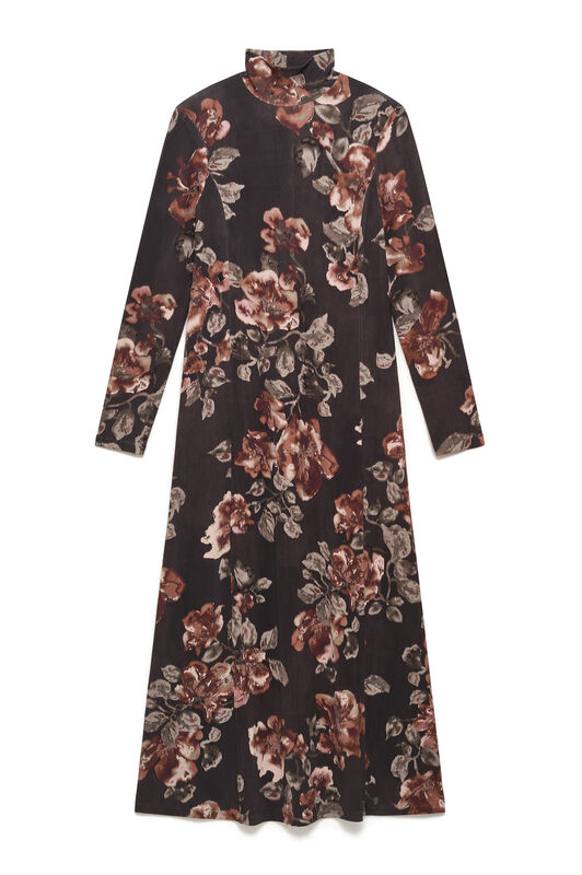 Maliparmi FROSTED BLOSSOM DRESS Brown JF668470680
