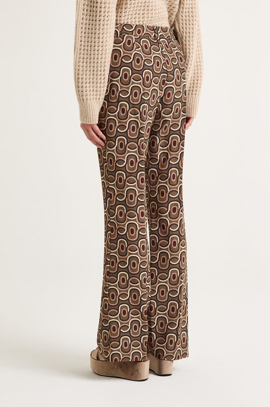 Maliparmi ROLLING CHAIN TROUSERS Green JH105060169