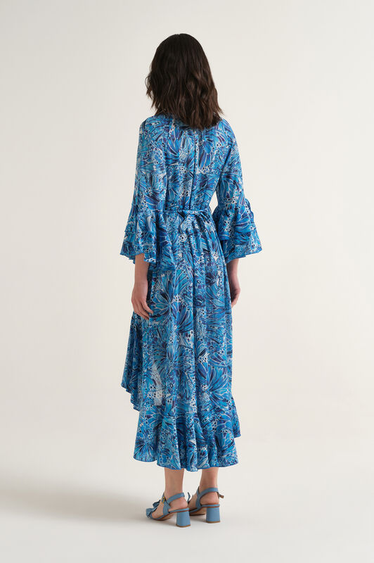 Malìparmi SWEET BUTTERFLY DRESS Light Blue JF669515217