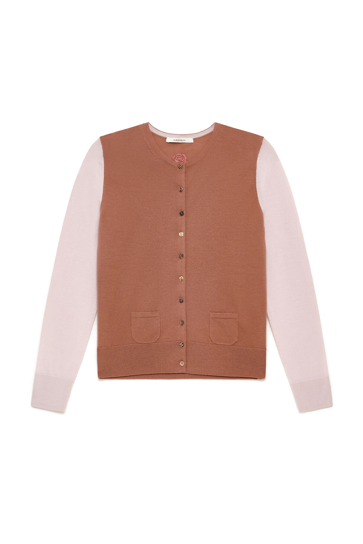 Maliparmi COLOURS OF THE WORLD CARDIGAN Pink JN228374230 Maliparmi COLOURS OF THE WORLD CARDIGAN Pink JN228374230