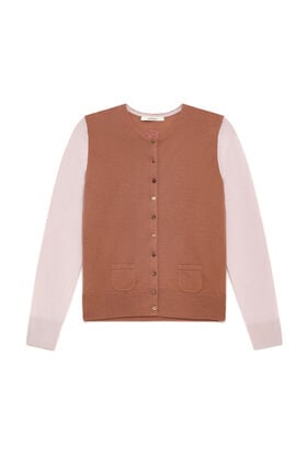 Maliparmi COLOURS OF THE WORLD CARDIGAN Pink JN228374230 Maliparmi COLOURS OF THE WORLD CARDIGAN Pink JN228374230