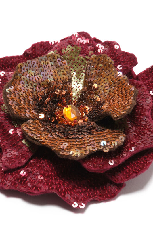 Maliparmi RADIANT FLORA BROOCH Leather TS012995163