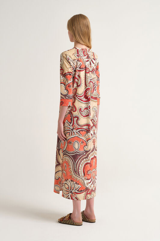 Malìparmi HIPPIE LOTUS DRESS Salmon JF667370671