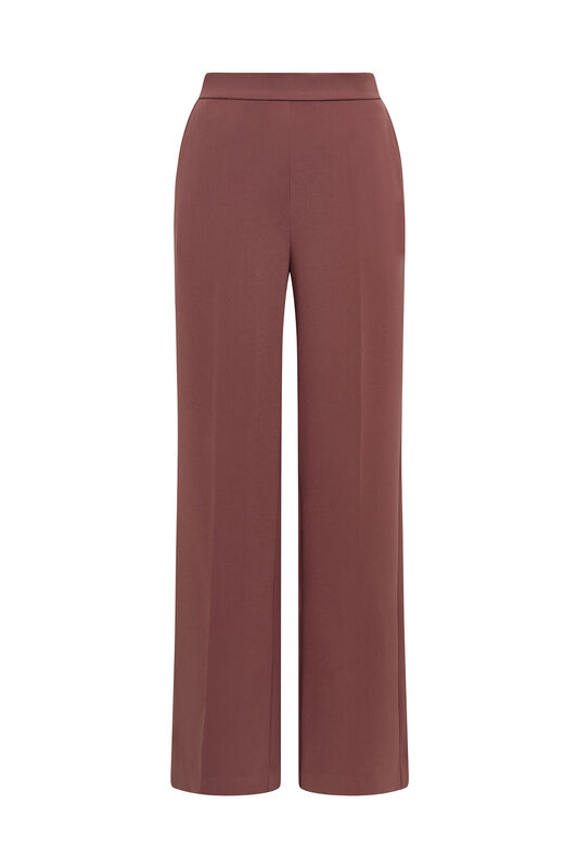 Maliparmi SABLÉ CREPE TROUSER Wine JH757950166 Maliparmi SABLÉ CREPE TROUSER Wine JH757950166
