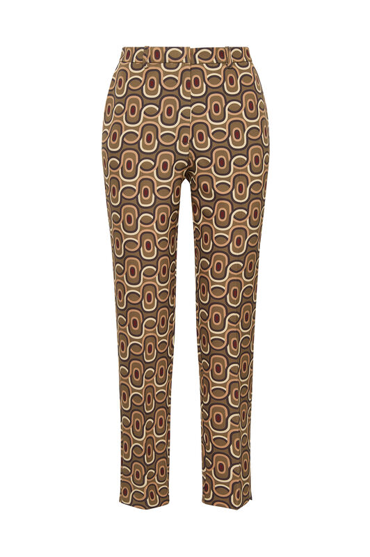 Maliparmi ROLLING CHAIN TROUSERS Green JH801560169