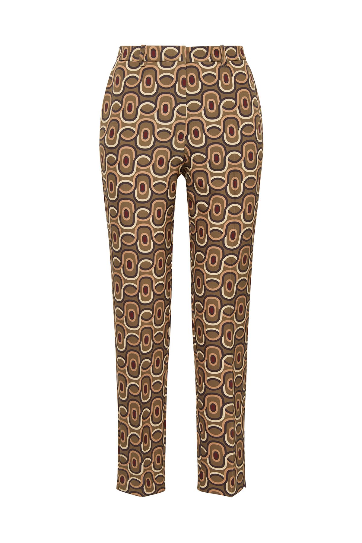 Maliparmi ROLLING CHAIN TROUSERS Green JH801560169