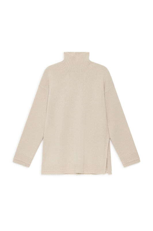 Maliparmi CASHMERE MERINOS KNITWEAR Warm Beige JQ511274315