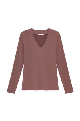 Maliparmi TECNO JERSEY T-SHIRT Wine JK029870226