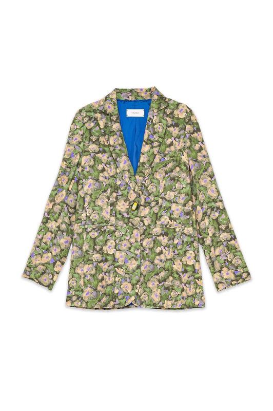 Maliparmi FLORAL SYMPHONY JACKET Green JD647750651 Maliparmi FLORAL SYMPHONY JACKET Green JD647750651