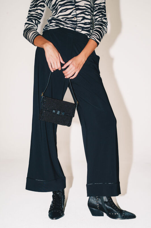 Maliparmi TECNO JERSEY TROUSERS Black JH013470226