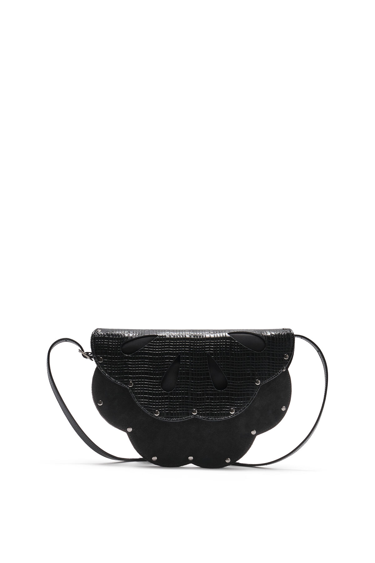 Maliparmi TRACOLLA PICCOLA LEATHER BLOOM Nero BB016301574 Maliparmi TRACOLLA PICCOLA LEATHER BLOOM Nero BB016301574