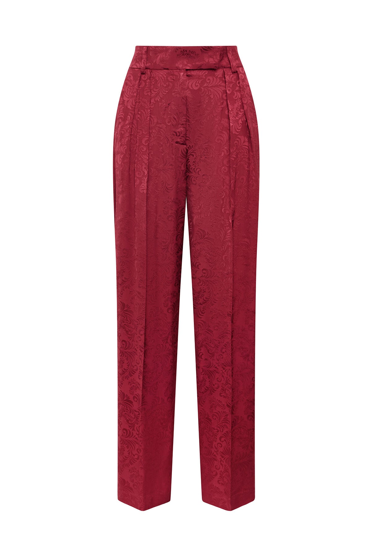 Maliparmi DAMASK JACQUARD TROUSER Dark Orange JH803750684 Maliparmi DAMASK JACQUARD TROUSER Dark Orange JH803750684