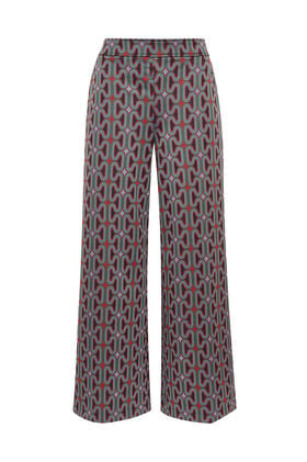 Maliparmi OPTICAL CHAIN PANTALON Vert JH805370681 Maliparmi OPTICAL CHAIN PANTALON Vert JH805370681