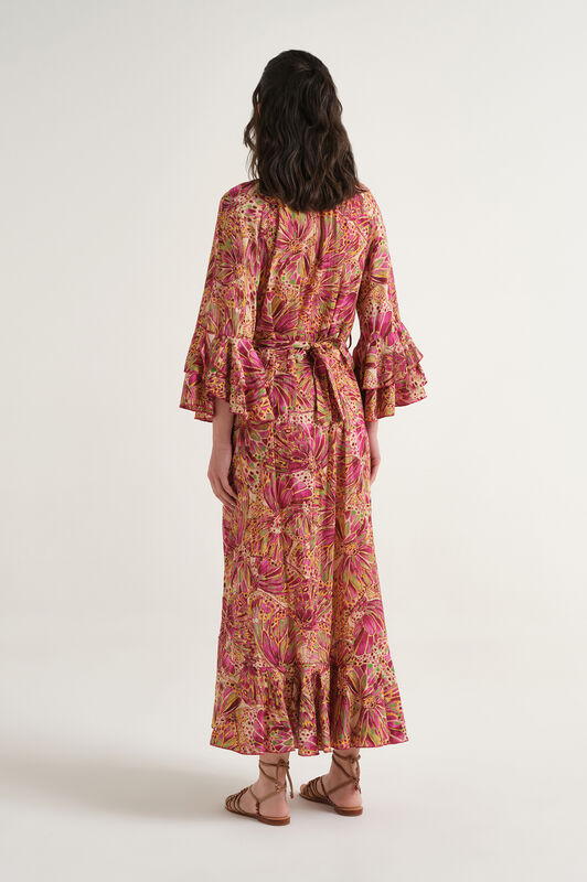 Malìparmi SWEET BUTTERFLY ROBE Jaune JF669515217