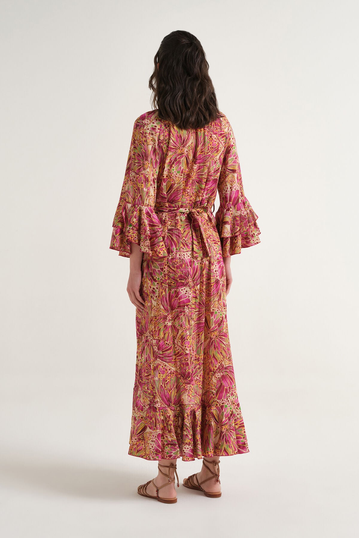 Malìparmi SWEET BUTTERFLY ROBE Jaune JF669515217