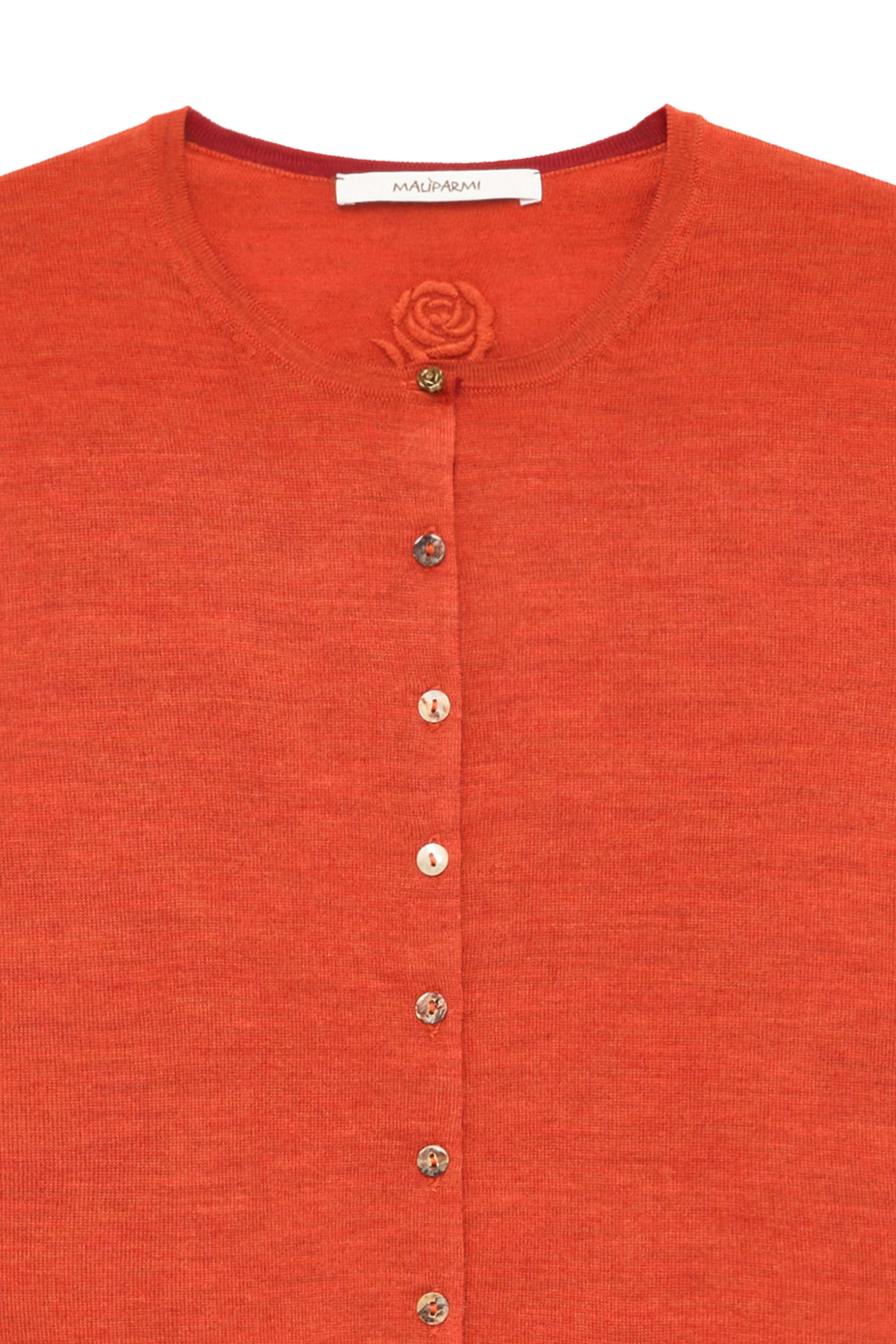 Maliparmi CARDIGAN COLOURS OF THE WORLD Arancio JN228374230 Maliparmi CARDIGAN COLOURS OF THE WORLD Arancio JN228374230