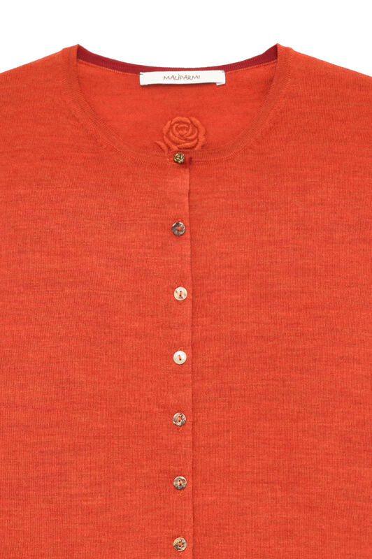 Maliparmi CARDIGAN COLOURS OF THE WORLD Arancio JN228374230 Maliparmi CARDIGAN COLOURS OF THE WORLD Arancio JN228374230