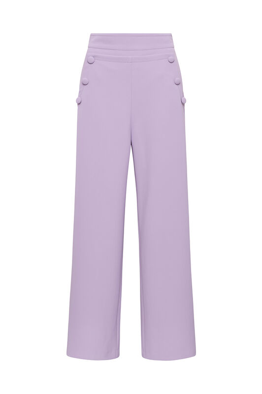 Maliparmi CADY TROUSERS Lilac JH803850658