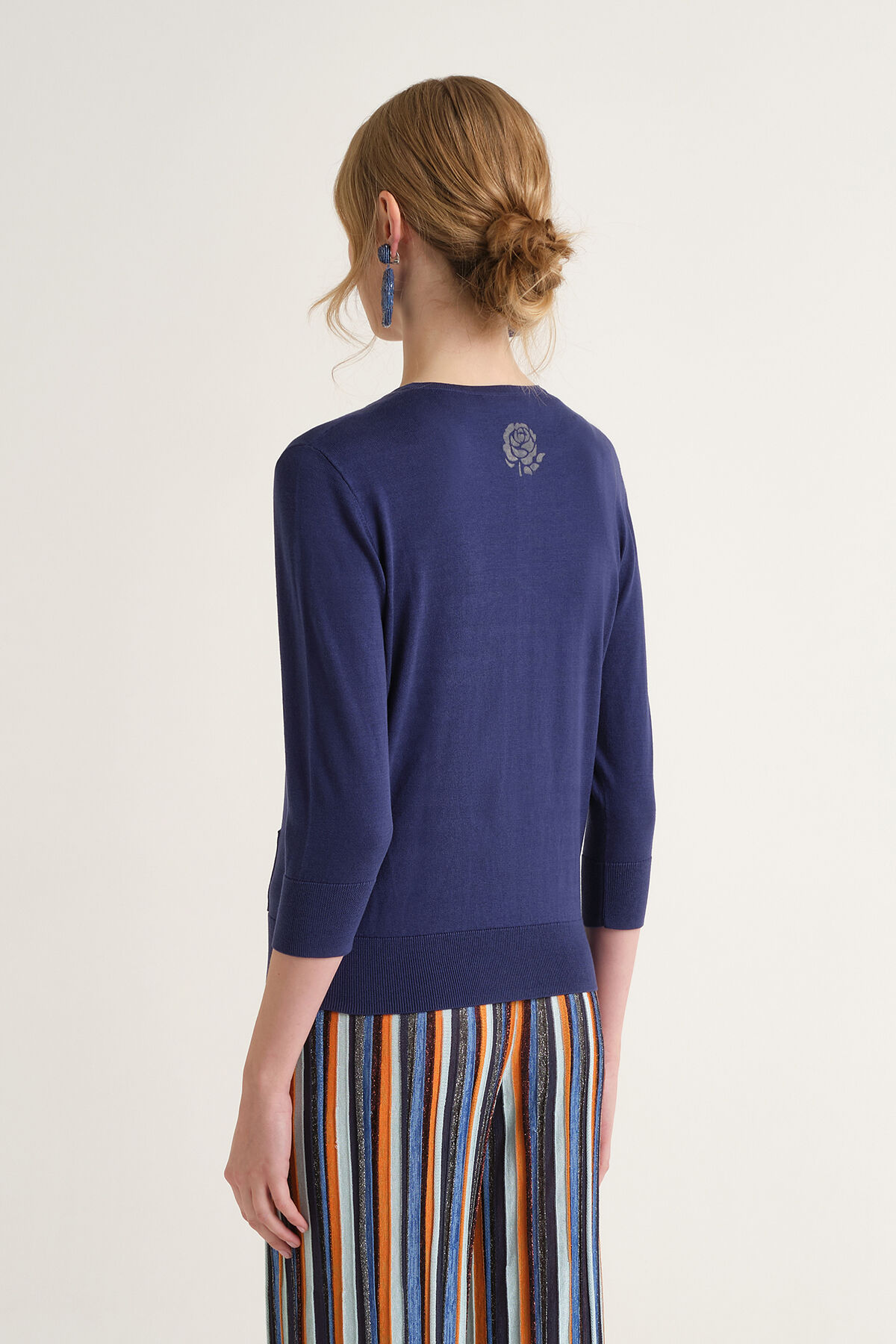 Malìparmi COLOURS OF THE WORLD CARDIGAN NavyBlue JN218278074