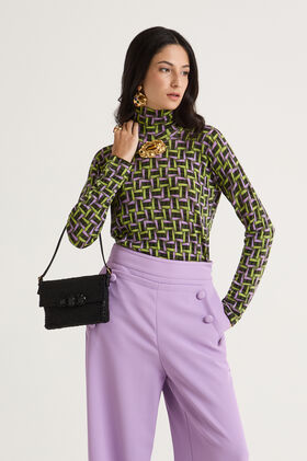Maliparmi MAGLIA PRINTED KNIT Verde JQ510478200